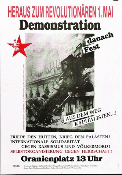 1991 Heraus zur Revolutionären 1 Mai Demo